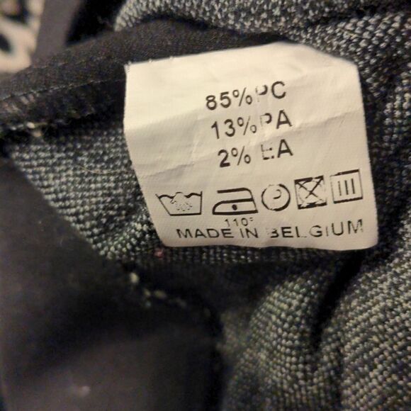 Avalanche Collection Black + White Floral Knit Bodycon Dress Faux Fur Collar Sz4 - Picture 7 of 7